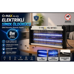 Q-Max PS-560 Sinek Öldürücü Lamba 8W - TANGÜNER