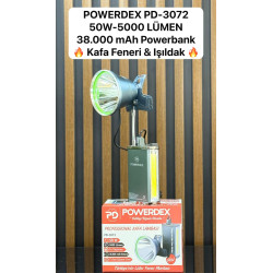 Powerdex PD-3072 50W 5000 Lümen Profesyonel Kafa Feneri - TANGÜNER