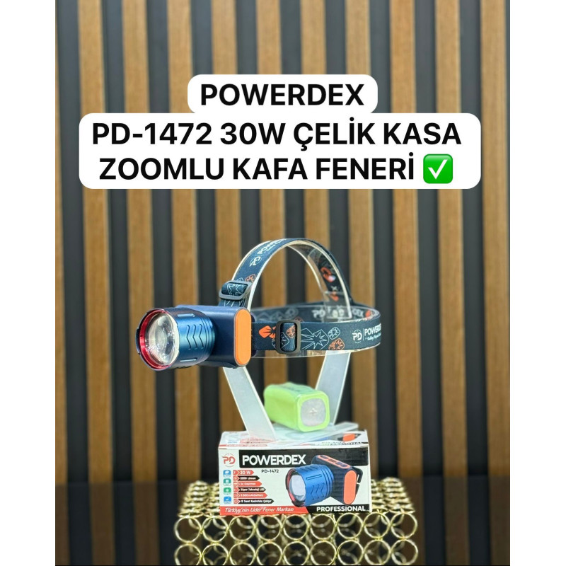 Powerdex PD-1472 50W 2200 Lümen Profesyonel Kafa Feneri - TANGÜNER