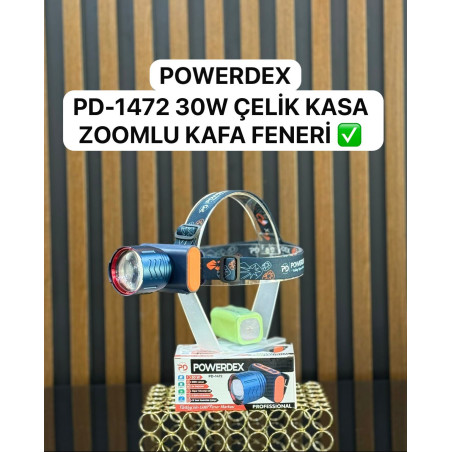 Powerdex PD-1472 50W 2200 Lümen Profesyonel Kafa Feneri - TANGÜNER