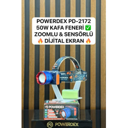 Powerdex PD-2172 50W 3000 Lümen Profesyonel Kafa Feneri - TANGÜNER