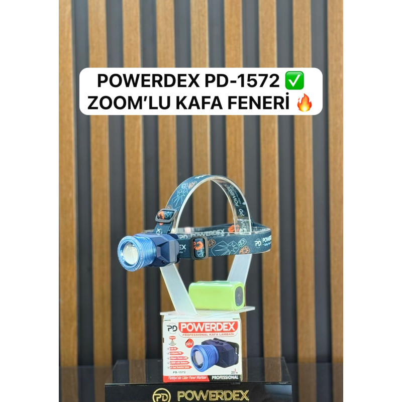 Powerdex PD-1572 20W Profesyonel Kafa Feneri - TANGÜNER