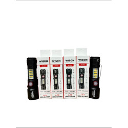 Wison Ws-2828 10W 1000 Lümen Çakarlı Şarjlı El Feneri - TANGÜNER