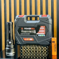 Powerdex PD-13000 55 Watt 5500 Lümen Profesyonel Şarjlı El Feneri