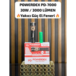 Powerdex PD-7000 30W 3000 Lümen Profesyonel Feneri - TANGÜNER