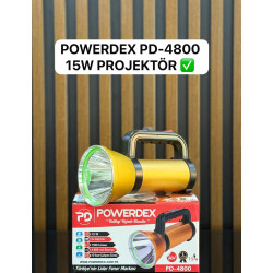 Powerdex PD-4800 15W 1500 Lümen Projektör - TANGÜNER