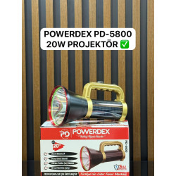 Powerdex PD-5800 20W Güneş Enerjili Projektör - TANGÜNER