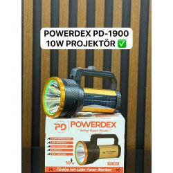Powerdex PD-1900 10W 1000 Lümen Güneş Enerjili Projektör - TANGÜNER