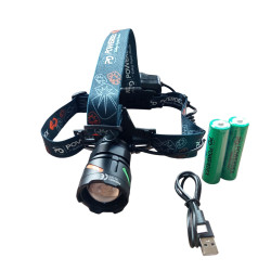 Powerdex PD-1372 25W Profesyonel Şarjlı Kafa Feneri TANGÜNER