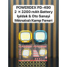 Powerdex PD-490 Işıldak - Mıknatıslı Kamp Feneri - TANGÜNER