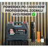 Powerdex PD-14000 60 Watt 6000 Lümen Profesyonel Şarjlı El Feneri