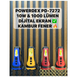 Powerdex PD-7272 Profesyonel El Feneri | 10W – 1000 Lümen - TANGÜNER
