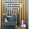 Powerdex PD-12500 50W 5000 Lümen Profesyonel Zoomlu Avcı Feneri - TANGÜNER