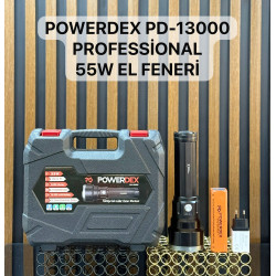 Powerdex PD-13000 50W 5500 Lümen Profesyonel Zoomlu Avcı Feneri - TANGÜNER