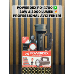 Powerdex PD-4700 30W 3000 Lümen Profesyonel Avcı Feneri - TANGÜNER